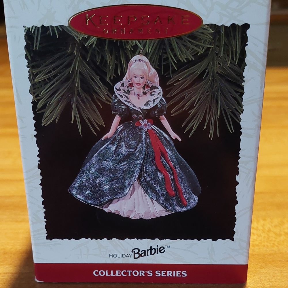 Hallmark Keepsake Ornament Holiday Barbie Collector's Series